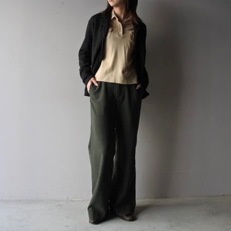GAP stretch summer wool wide slacks