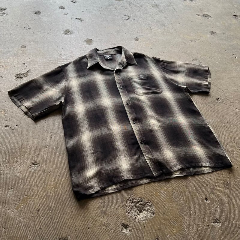 90s Lowrider ombre check shirt | sui & shara