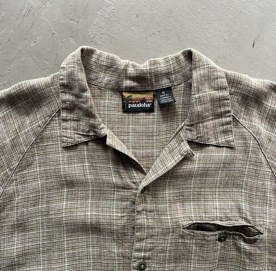 02年 pataloha JAVA shirt L パタゴニア ヘンプ 02年 pataloha JAVA shirt L パタゴニア ヘンプ Vintage 2002