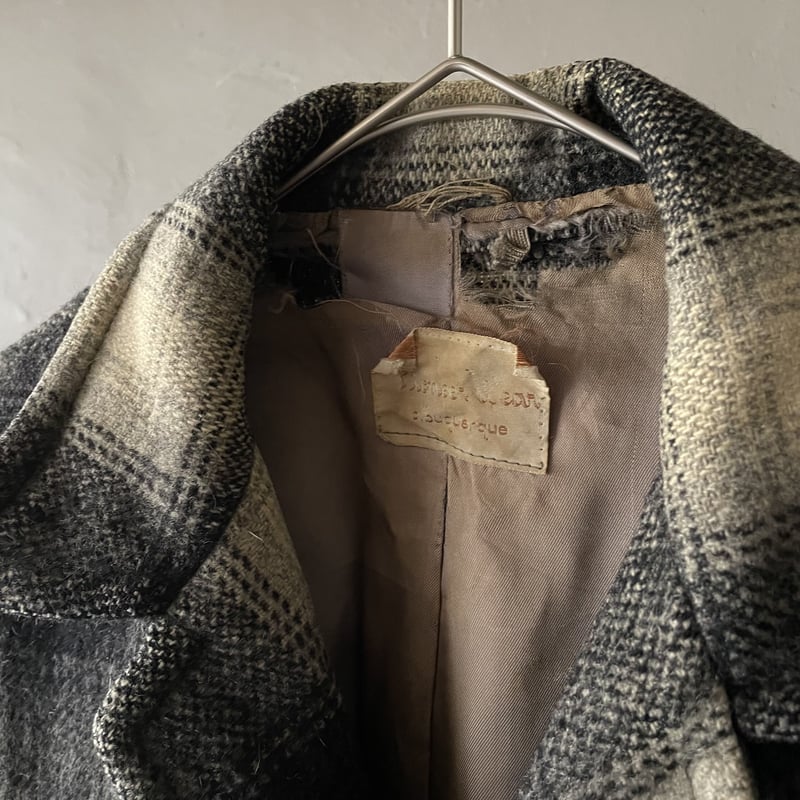 50s Pioneer wear shadow plaid western jacket |