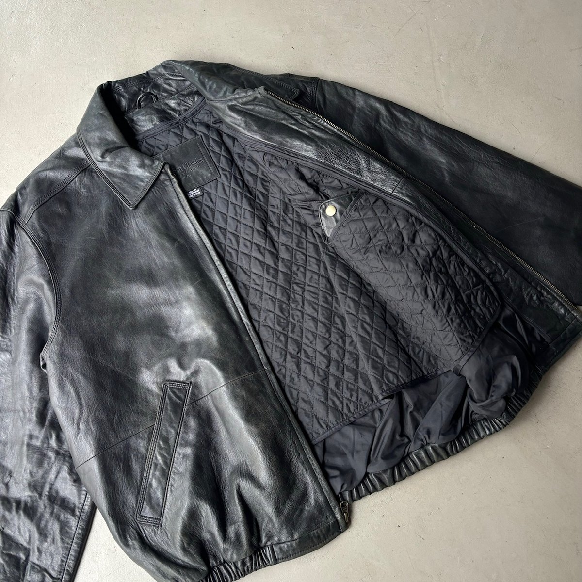 American Classics/USEDレザージャケット/レザーブルゾン 90s American classics leather jacket | sui & shara