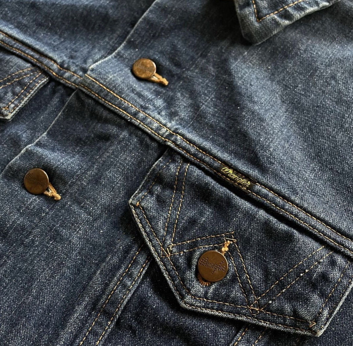 70s Wrangler 127mj tracker type denim jacket | 70s Wrangler 127mj tracker type denim jacket |