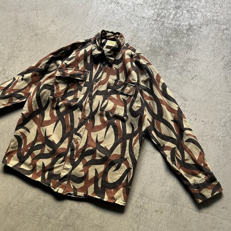 00s Asat tribal camouflage shirt | sui & shara