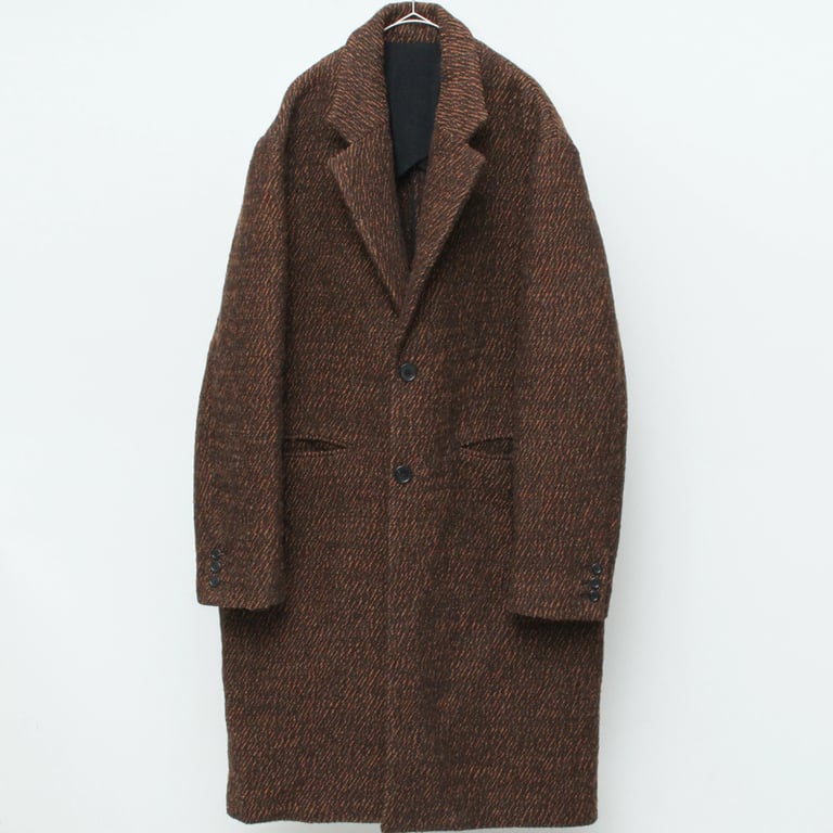 00s Tweed chesterfield coat