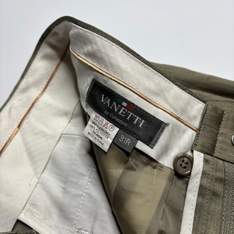 90’s VANETTI stripe wide slacks