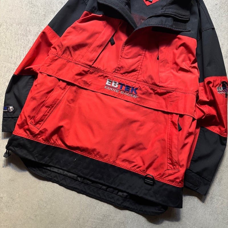90s Eddie bauer EBTEK nylon pullover jacket | s