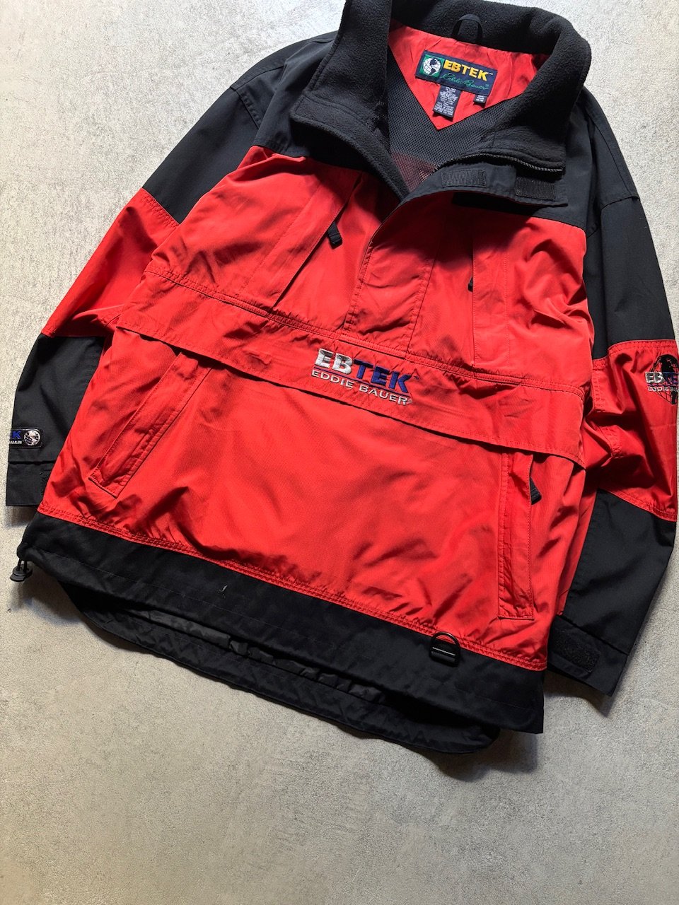 90s Eddie bauer EBTEK nylon pullover jacket | s