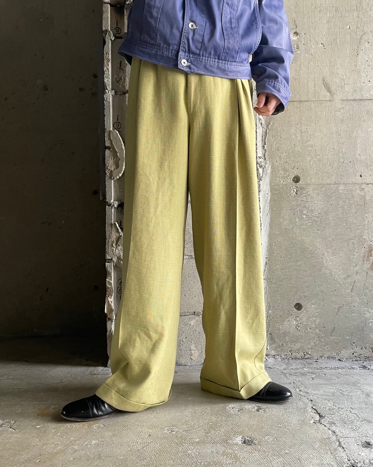 古着 smokey joe's デザインパンツ ワイドパンツ スラックス 古着通販】古着 smokey joe's デザインパンツ ワイドパンツ