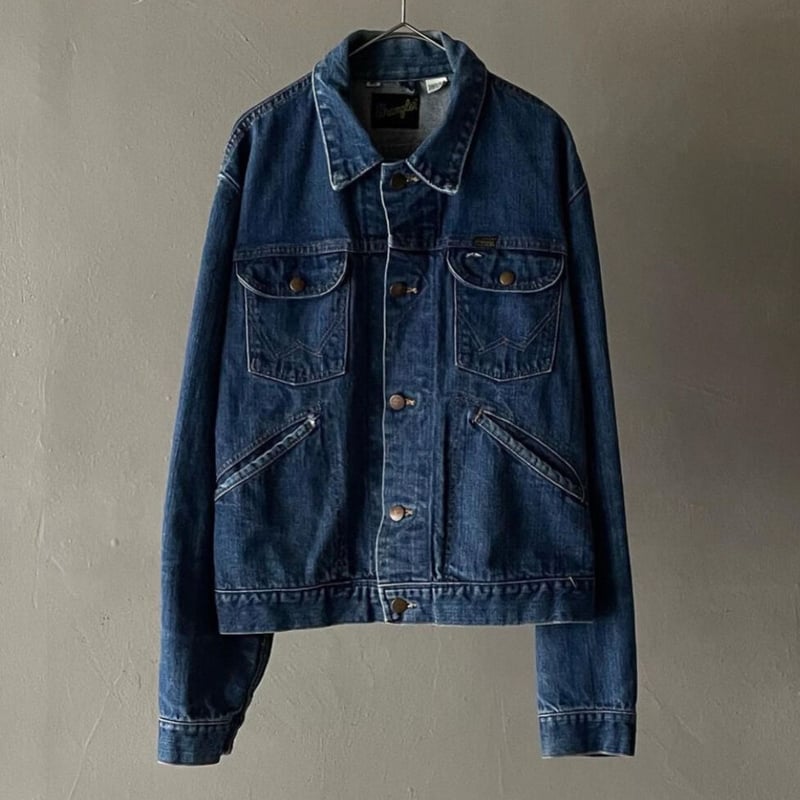 70s Wrangler 124mj denim jacket | sui & shara 70s Wrangler 124mj denim jacket | sui & shara
