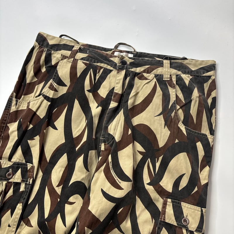 90's ASAT tribal camouflage cargo pants | sui &