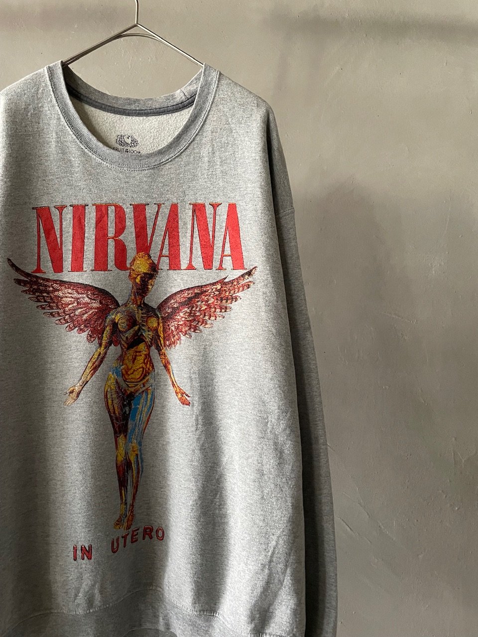 トップス NIRVANA IN UTERO SEXY ROBOT BOOTLEG LS NIRVANA IN UTERO SEXY ROBOT BOOTLEG XL - メルカリ
