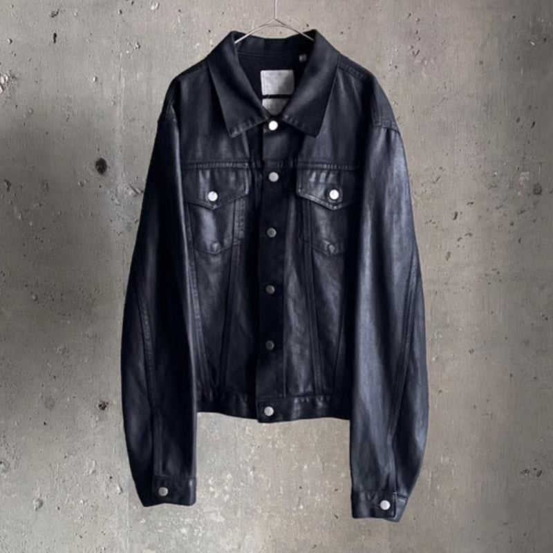 Helmut lang 切替　ライダースジャケット　ブラック Helmut lang 切替 ライダースジャケット ブラック - メルカリ