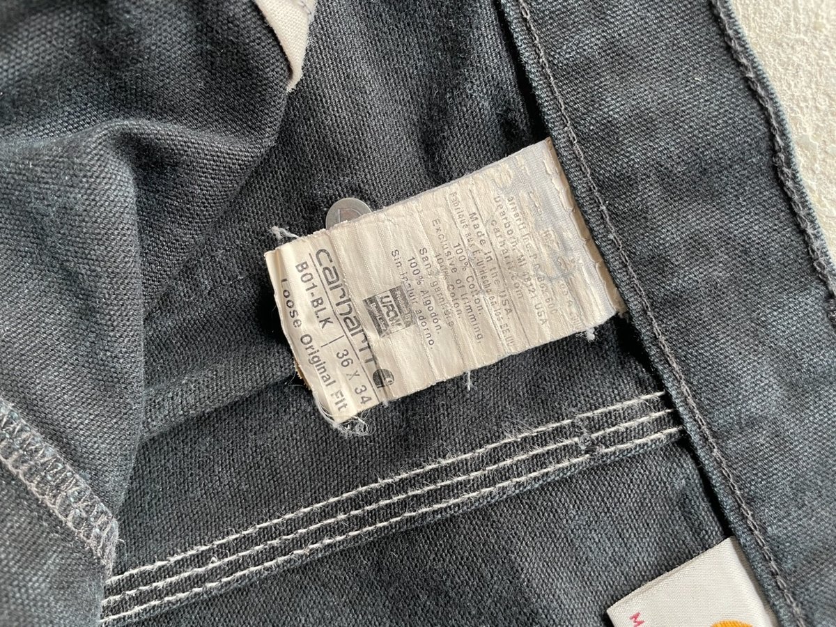 90s carhartt double knee duck painter pants 