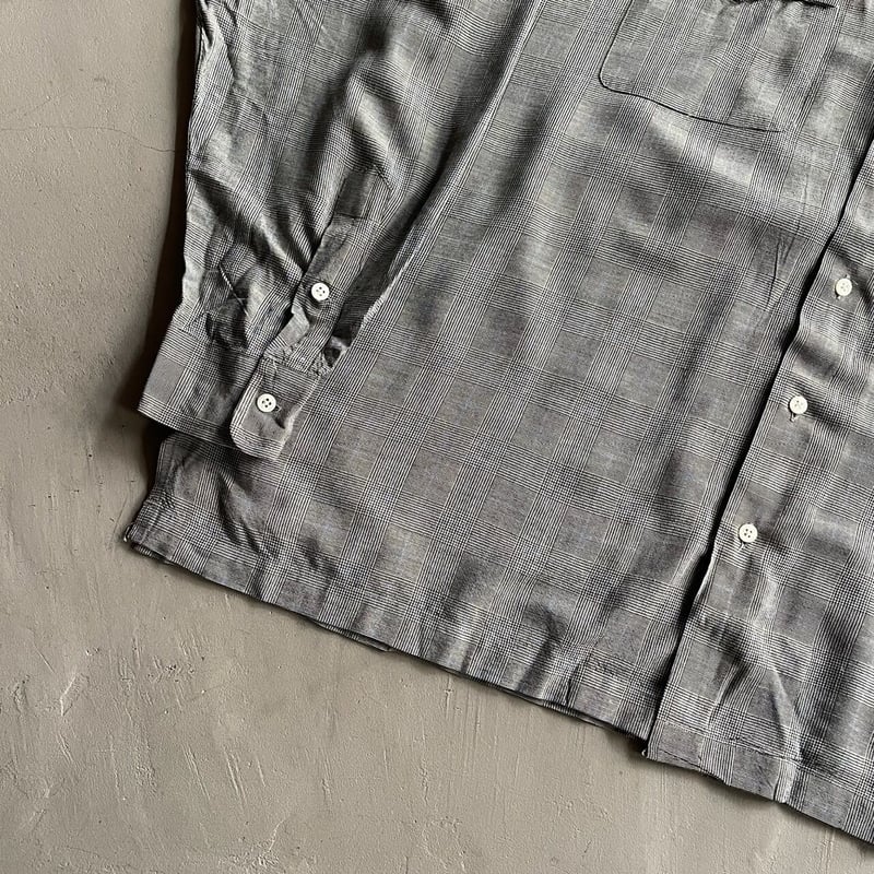 90s Ralph Lauren ''Normandy'' glen check rayon