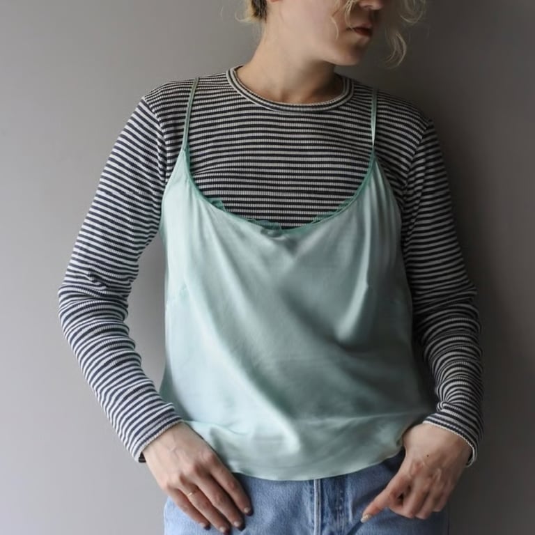 90年代 ロンT(90s~ stripe pattern L/S T-shirt)