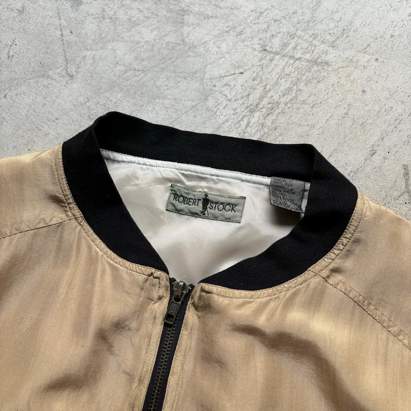 robert stock シルクブルゾン ブランド古着】ROBERT STOCK シルク ジャケット | その他