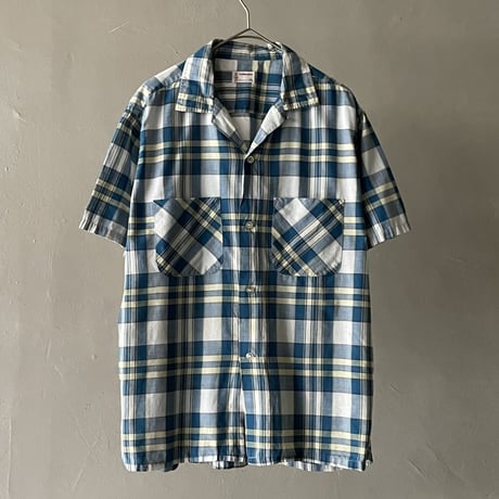 60s〜 Town craft plaid shirt
