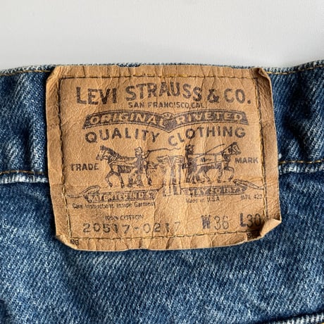 '87 Levi's 517 boot cut denim pants