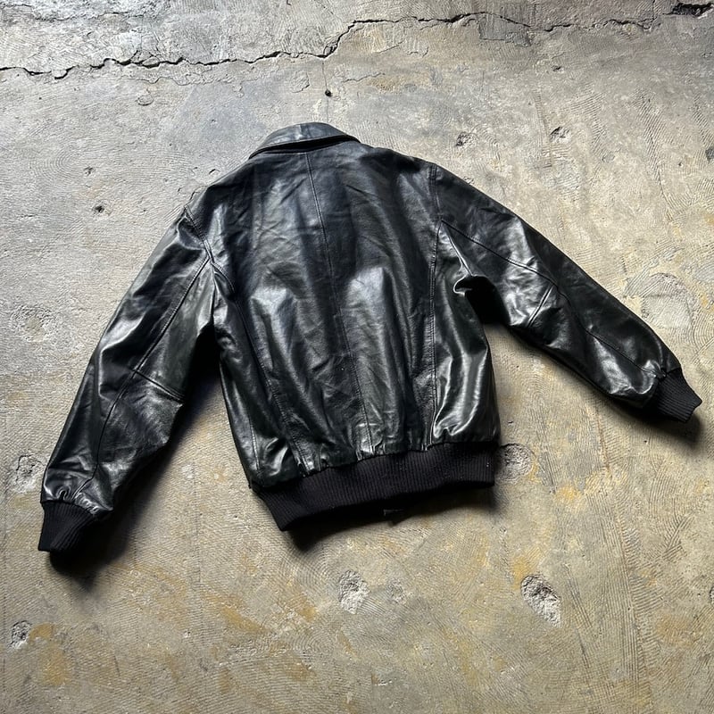 ジャケット・アウター 90s double zip leather jacket 90's~ double zip design leather jacket | sui &