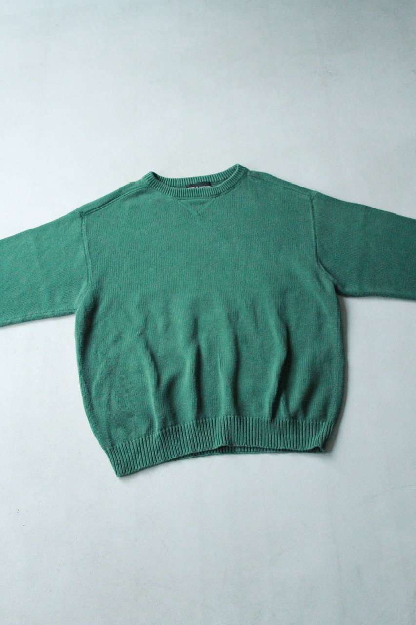 90s Croft&barrow cotton knit sweater | sui & shara