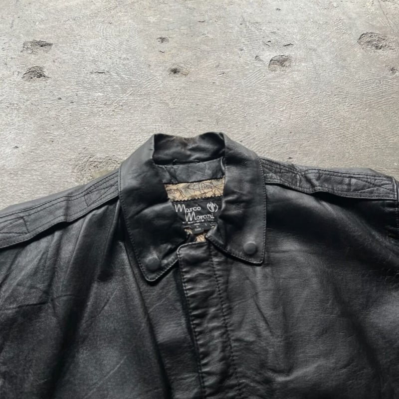 90s ~“warco morani “ A-2 type leather flight ja