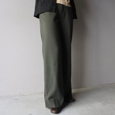 GAP stretch summer wool wide slacks