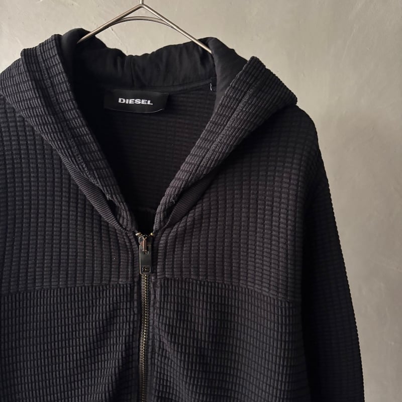 DIESEL】SS24ワッフル生地zipスウェット DIESEL】SS24ワッフル DIESEL】SS24ワッフル生地zipスウェット DIESEL】SS24ワッフル