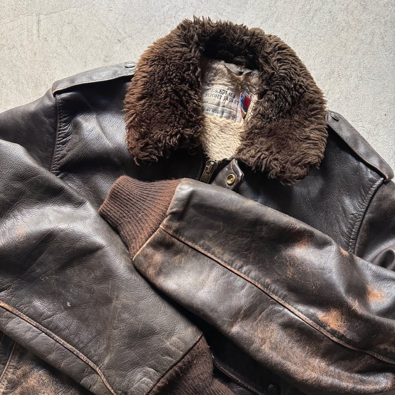 80s Schott type G-1 leather jacket | sui & shara