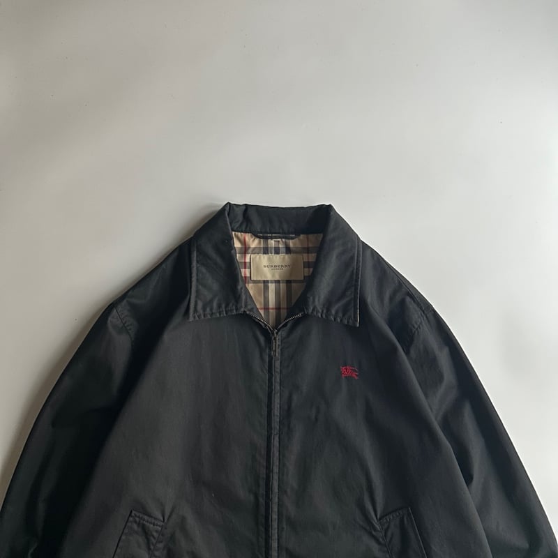 00's Burberry cotton zip up jacket | sui & shara