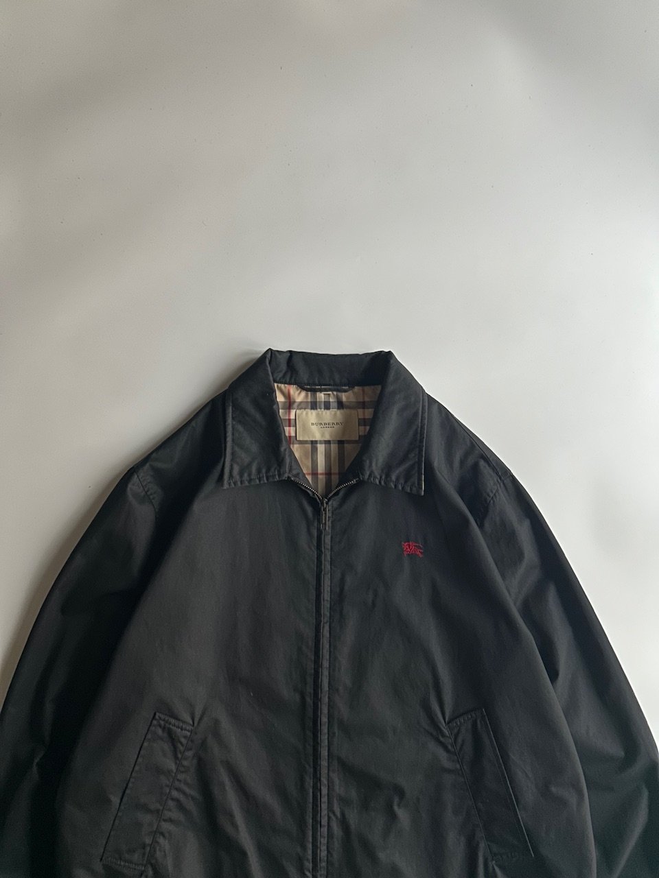 BURBERRY ジップアップジャケット BURBERRY - 美品 バーバリー BURBERRY ジャケット ブルゾン