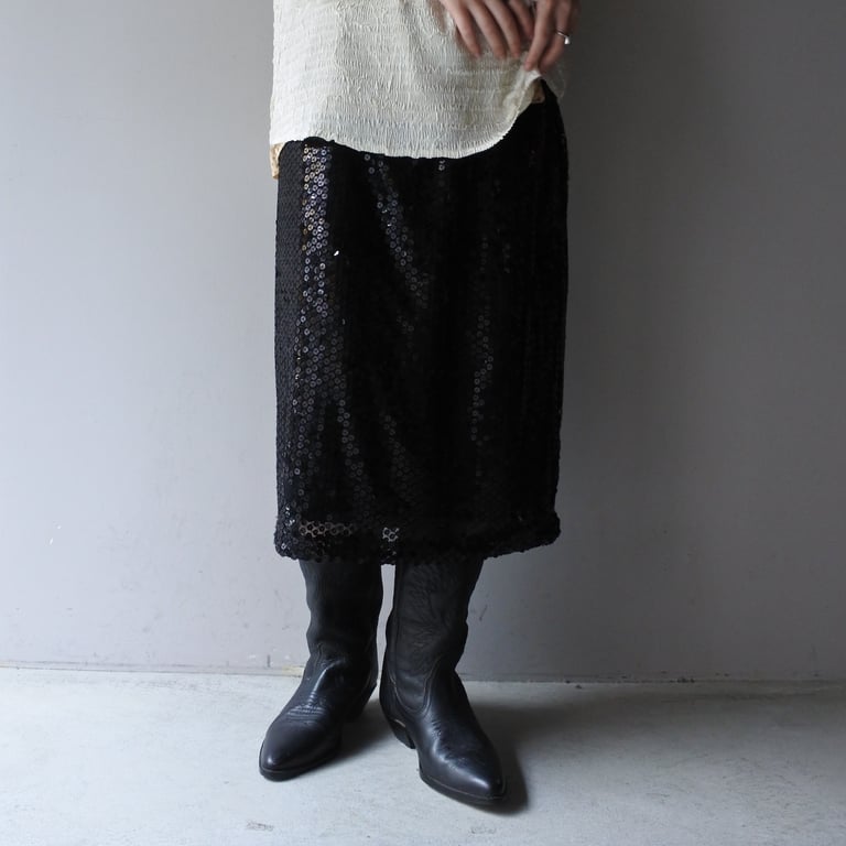 90s Sequins design skirt