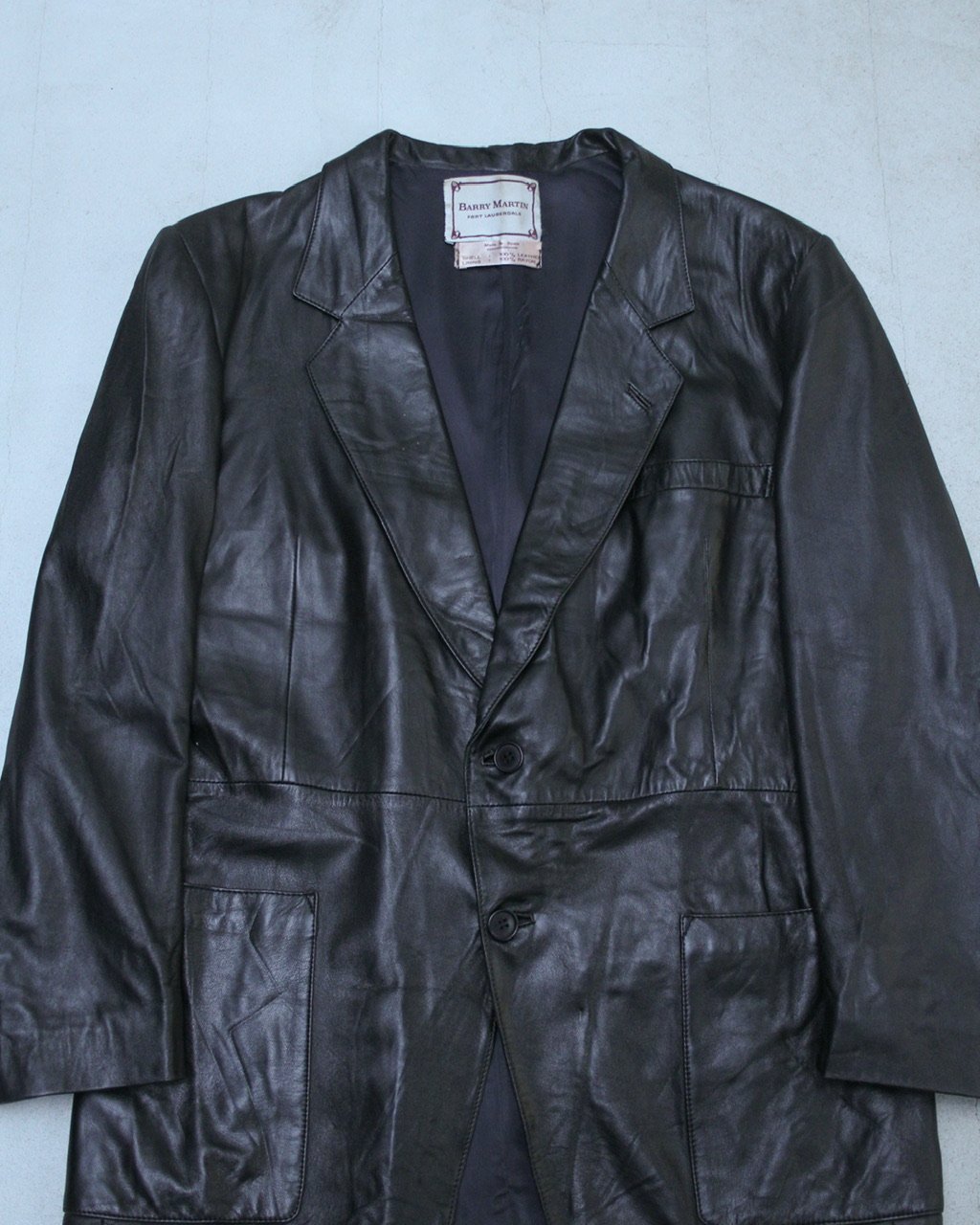 ジャケット・アウター 90s- lether tailored jacket 90s~ Leather tailored jacket | sui & shara