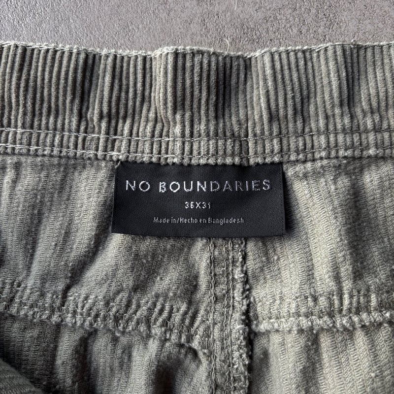 No boundaries double knee painter corduroy pan