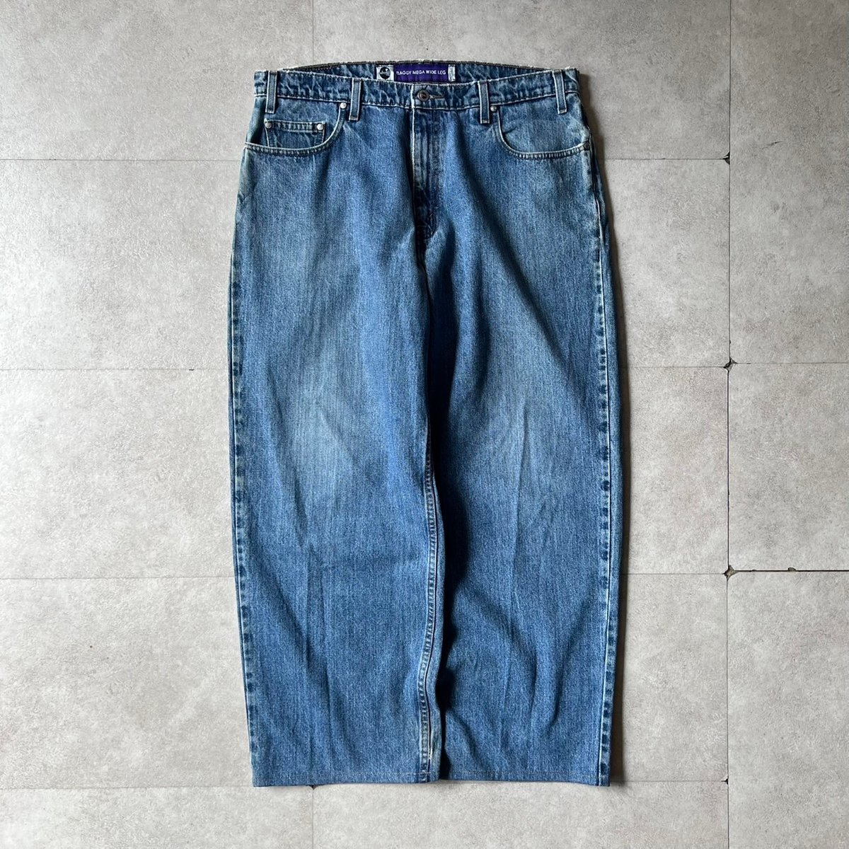 シルバータブ　バギーメガワイドレッグ 90s Levis silver tab denim pants 