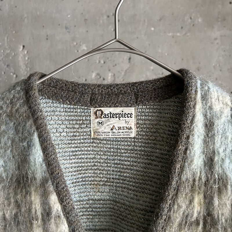 60's ARENA mohair knit cardigan | sui & shara