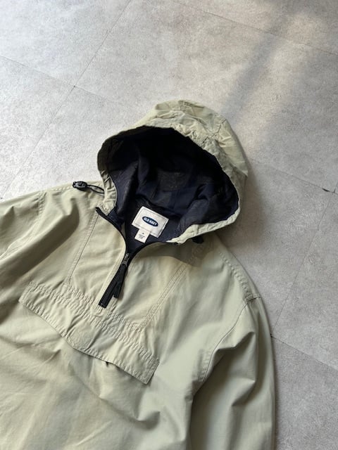 90s OLD NAVY ナイロンアノラックパーカー ナイロンジャケット 90年代 OLD NAVY オールドネイビー ナイロンアノラックパーカー