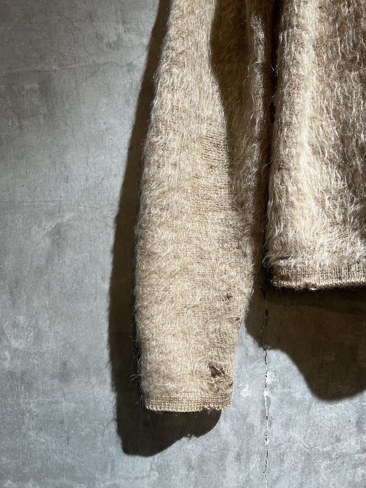 60s Mcgregor ''Powder Snow'' shaggy mohair kni 60s Mcgregor ''Powder Snow'' shaggy mohair kni