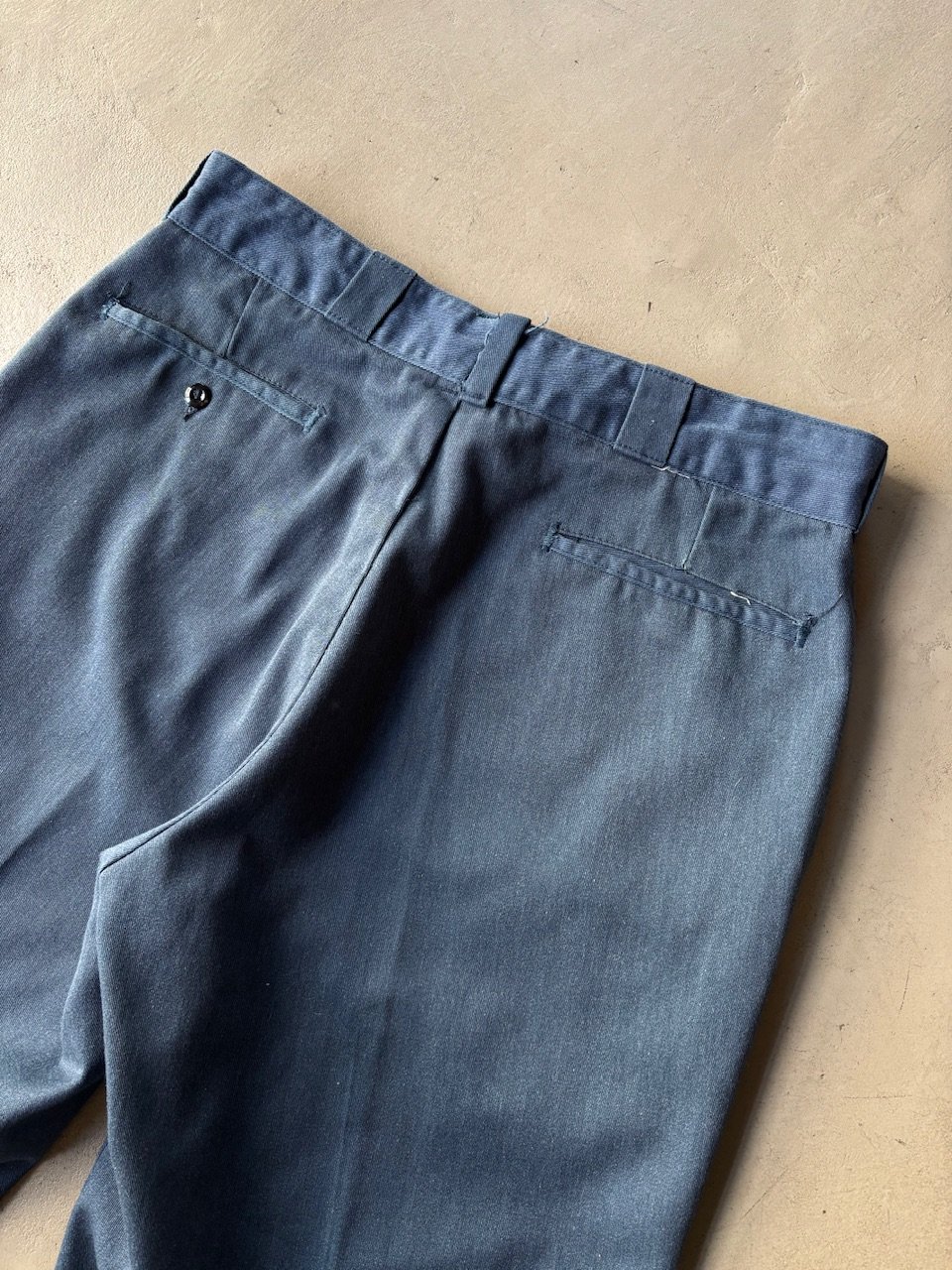 ディッキーズ　ワークパンツ　アメリカ製　80s 874 股マチあり POST JUNK / 80's DICKIES 874 USA製 クロップドレングス ワーク
