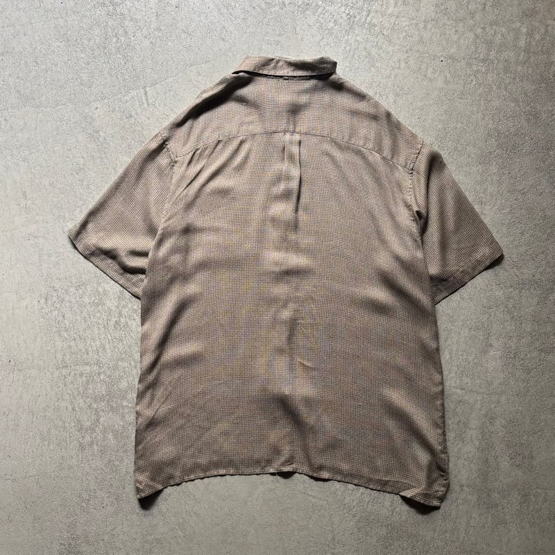 90s Perry ellis S/S silk shirt | sui & shara