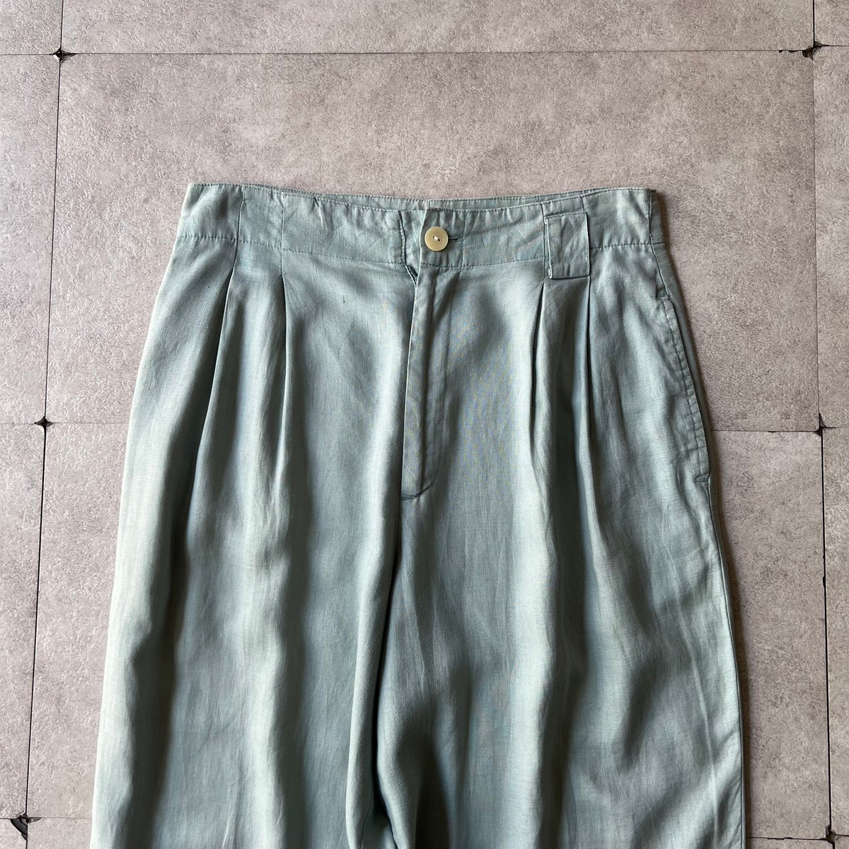 90s GAP 2tuck linen slacks | sui & shara