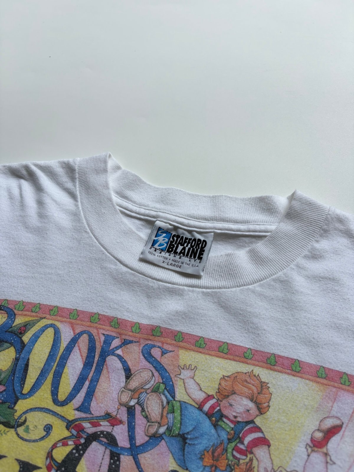 90s Mary Engelbreit illustration print L/S tee