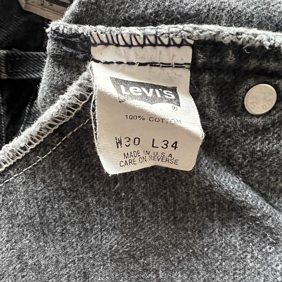 90s Levi's Silver Tab straight&narrow denim pan...