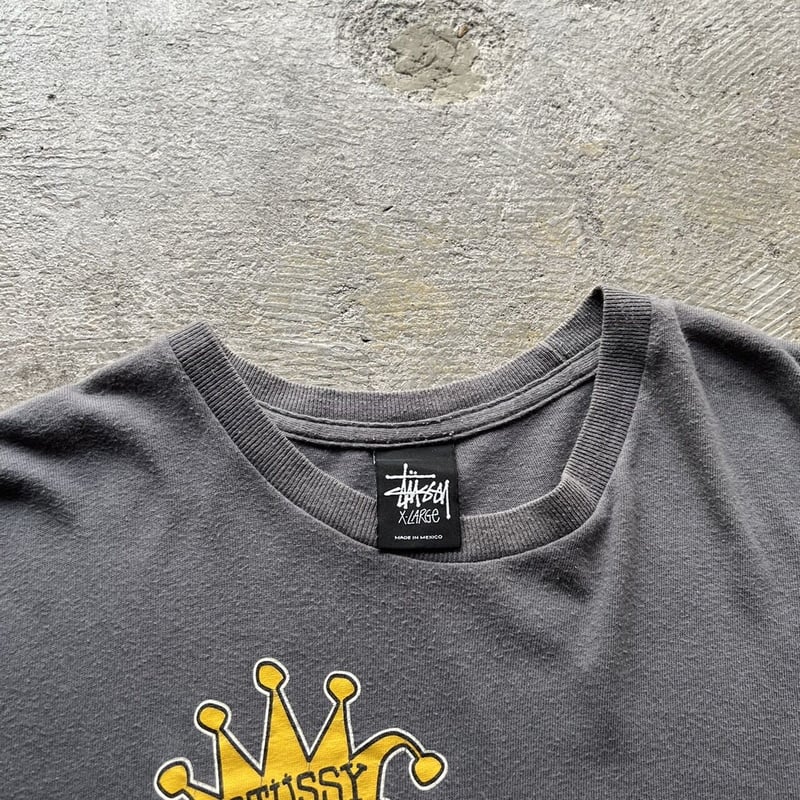 00s STUSSY king pin print tee | sui & shara 00s STUSSY king pin print tee | sui & shara