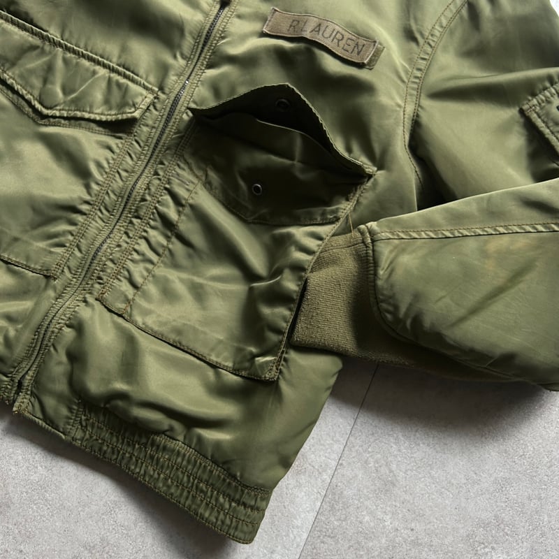 Polo jeans G-8 type flight jacket | sui & shara Polo jeans G-8 type flight jacket | sui & shara