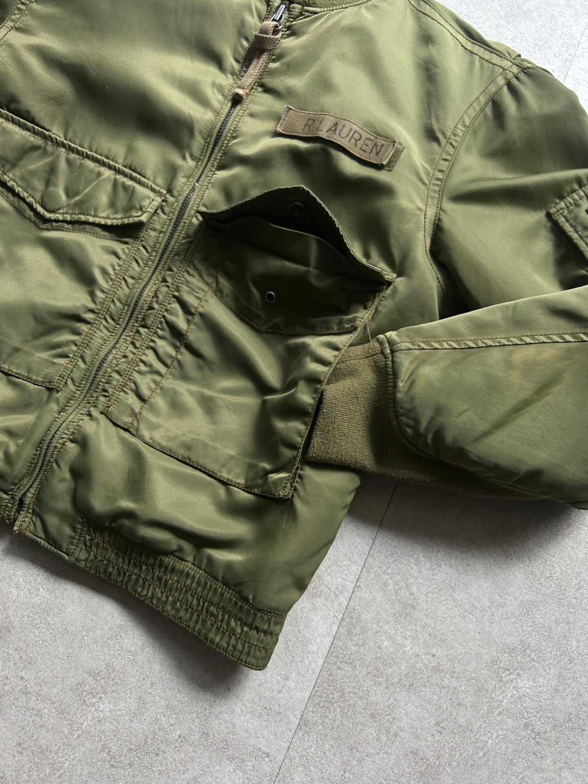Polo jeans G-8 type flight jacket | sui & shara