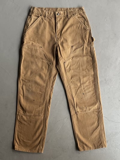 2000年代 カーハート ワークパンツ(00s Carhartt ''double knee'' duck painter pants|カーハート)