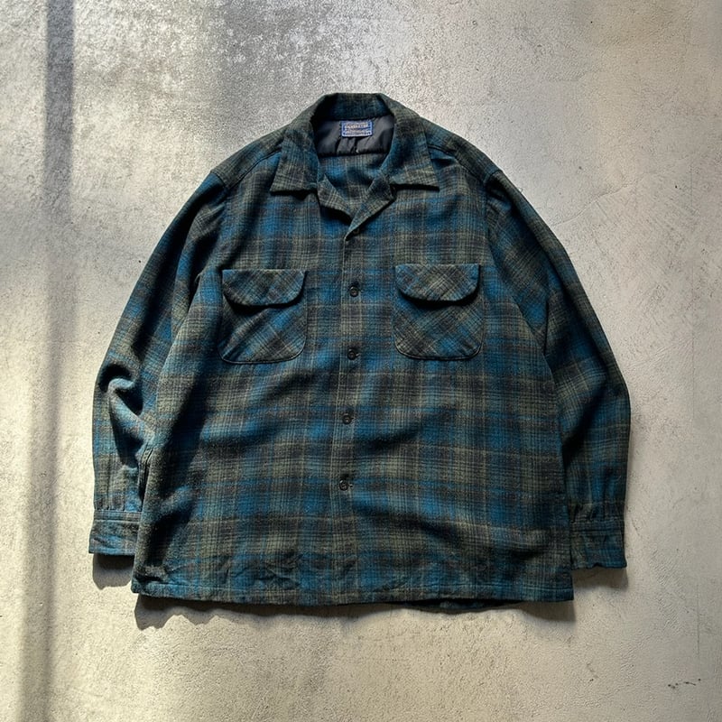 50s Pendleton plaid wool board shirt | sui & shara