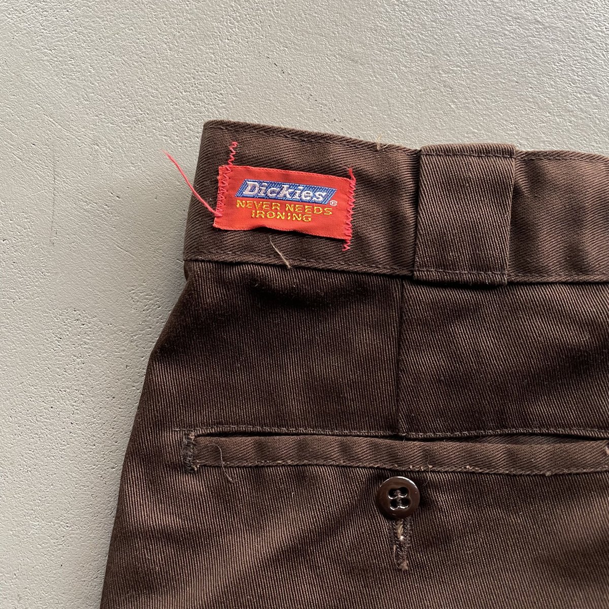 da！ディッキーズ874USA製70s 70s Dickies 874 work pants made in USA ''brown'
