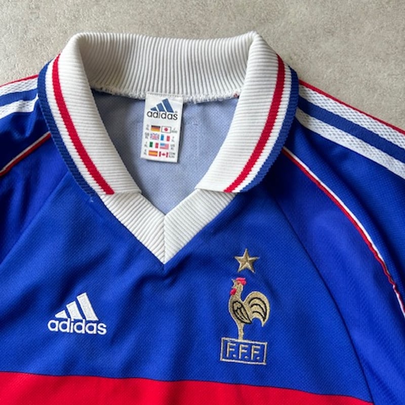 90s adidas FC France home uniform | sui & shara