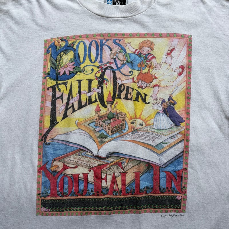 90s Mary Engelbreit illustration print L/S tee
